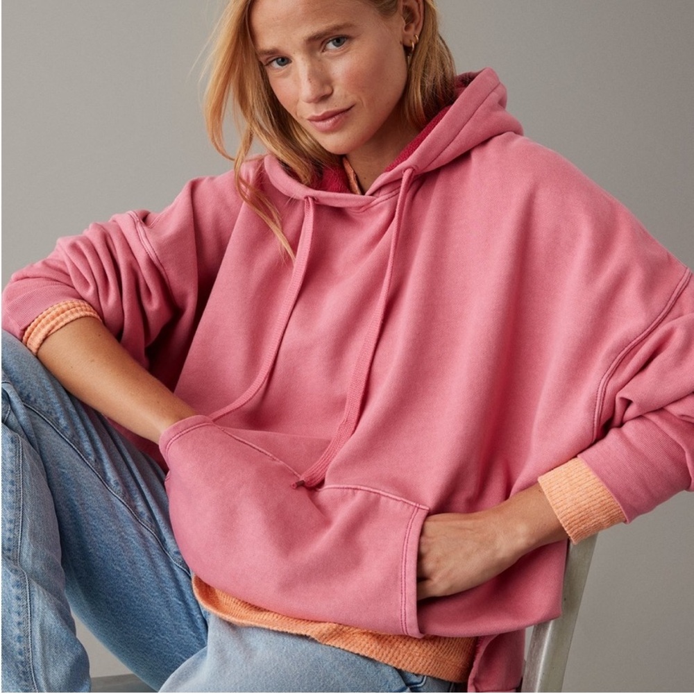 American Eagle Outfitters Pink Hoodie
